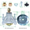 POSEAGLE 2 Pack 604214 Spindle Assembly with 605443 Spindle Pulley