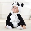 whorse Pijama Unisex para bebé, diseño de Animales, Panda, 100（18-24months）