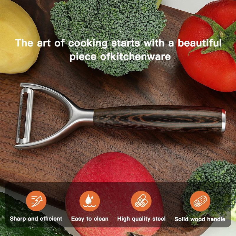 Premium Y Type 304 Stainless Steel Multifunctional Kitchen Peeler Real