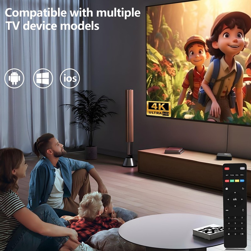 YFDSPSM 4K+ | HD/4K/HDR Streaming Device Featuring Remote, TV Controls,