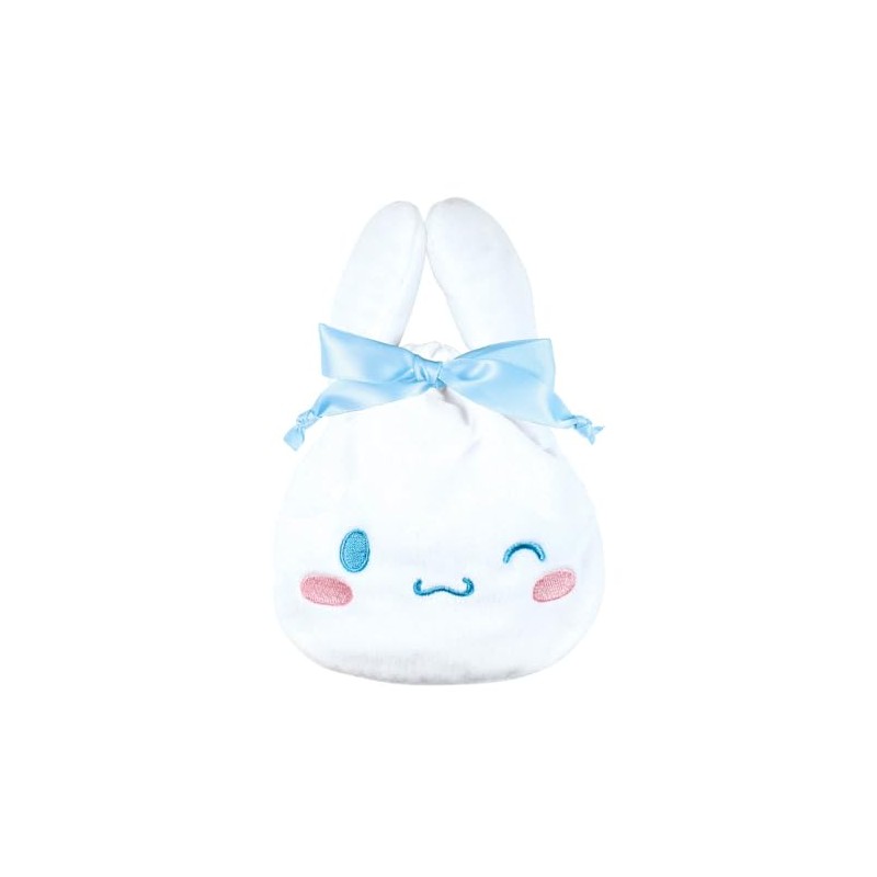 Tees Factory Sanrio SR-5530266CR Mimimusubi Drawstring Bag, Cinnamoroll
