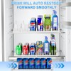 Dayacoco Drink Organizer for Fridge,Self Pushing Fridge Drink Organizer,Automatic Drink