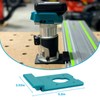 Aulpq Guide Rail Adapter for Makita Router XTR01Z,RT0700C&RT0701C, Track Saw