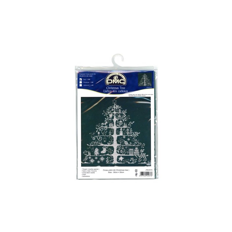 DMC Cross Stitch Kit Christmas Tree - Japanese Import