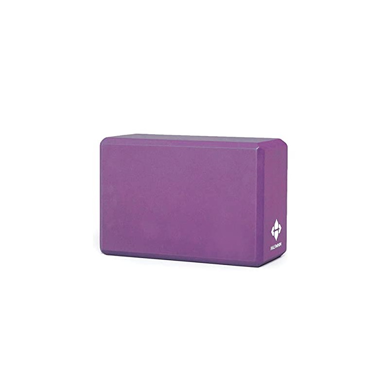 Halfmoon Yoga Products Unisex Adult 10037-0009 Block, Plum, 1 EA