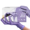 Lilac Nitrile Disposable Gloves - 50 Count - 3 Mil