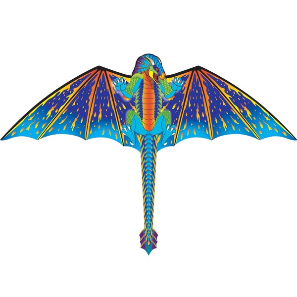 WindNSun Supersize 2-D Dragon Ripstop Nylon Dragon Kite, 70 Inches Wide