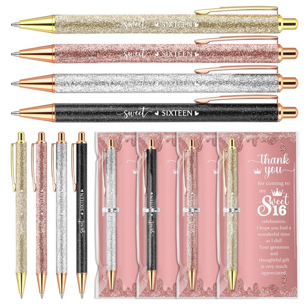 Feifeiya 50 Sets Sweet 16th Birthday Party Favors for Guests,