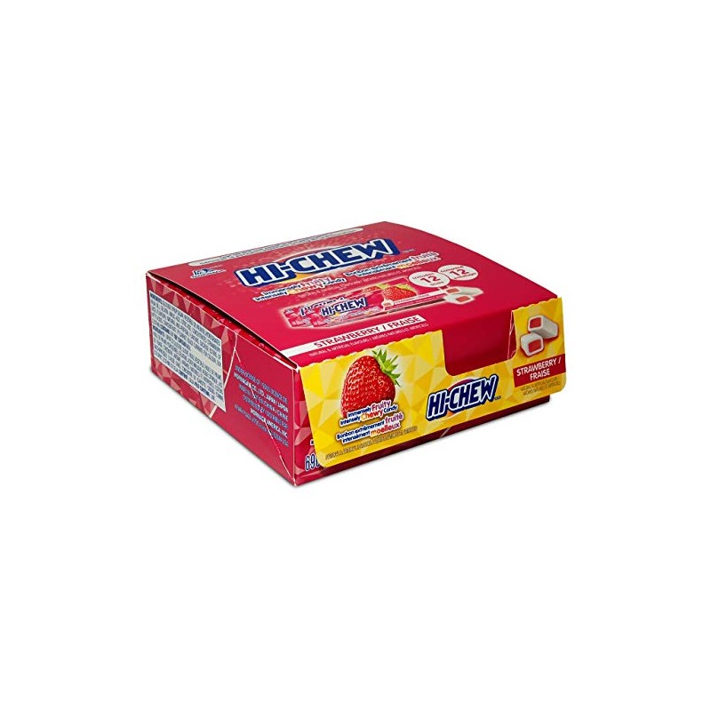 Hi-Chew Fruit Chews 12 Pack (Strawberry)