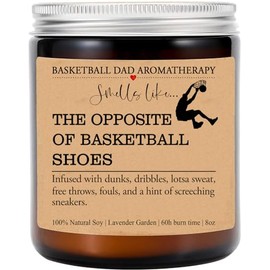 Basketball Dad - Basketball Dad Candle - Basketball Dad Gift - Basketball Team Dad Gift - Birthday Gift for Dad - Father's Day Gift - Unique Gift for Dad - Basketball Dad Gift Manager