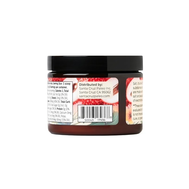 Nourishlife Santa Cruz Paleo Real Sal Electrolitos Polvo Lichis Hecho