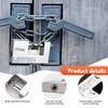 Container Padlock, Heavy Duty Padlock 96mm Large Shed Padlocks with