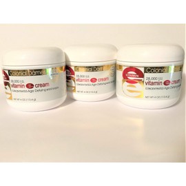 Colonial Dames Concentrated Vitamin E Moisturizing Cream 28,000 I.U. for Hydrating & Moisturizing Chapped Dry Skin & Fine Lines.