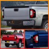 fuknight-auto-us Smoke Lens LED Tail Lights For 2007-2014 Chevy Silverado