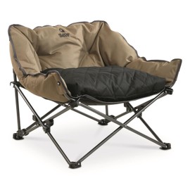 Guide Gear Padded Portable Pet Bed; Raised Outdoor Dog Couch, Cot Brown