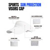 Sports Sun Visor Hats Men Women Lightweight Run hat Adjustable
