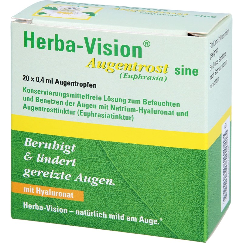 HERBA-VISION Augentrost sine Augentropfen 20X0.4 ml