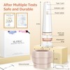 Portable Electric Makeup Brush Cleaner Machine with Foldable Silicone Cleaning