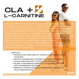 Cla  Carnitina Suplemento Nanogen Nutrition 500g 50 Servs                                                                                             