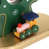 Wooden Christmas Tree Desktop Ornament Shatterproof Safe Eco Friendly Wooden