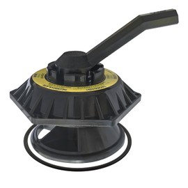 Dicsley 272531 Hi-Flow 6-Way Multiport Top Valve Assembly for 6-Way 1-1/2 inch Sand Dollar Pool and Spa Filters Replace Model 262504 262505 262506