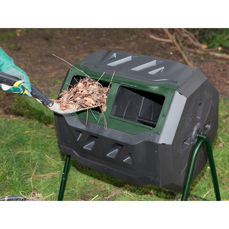Exaco Trading Company Exaco Mr.Spin Compost Tumbler - 160 Liters