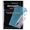 Mark's Europe Mark's 2020/2021 Pocket Diary A5 Vertical, Colours Yellow