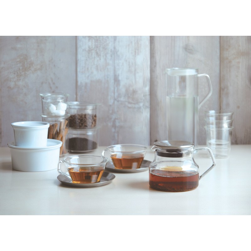 KINTO (キントー) CAST ティーカップ 220ml 耐熱ガラス 紅茶 電子レンジ・食洗機使用可 8437