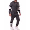 Reslad RS-5087 Men's Tracksuit, Jogging Bottoms and Hooded Zip Sweatshirt