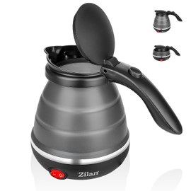 Travel Kettle Small 0.5 Litre Kettle Foldable Mini Kettle Portable Mini Kettle Foldable Travel Kettle Compact Mobile Camping Kettle 750 Watt