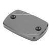 Front Brake Fluid Reservoir Cover Cap Replacement for Yamaha YZF-R3/YZF-R25/MT-03/MT-25(Black