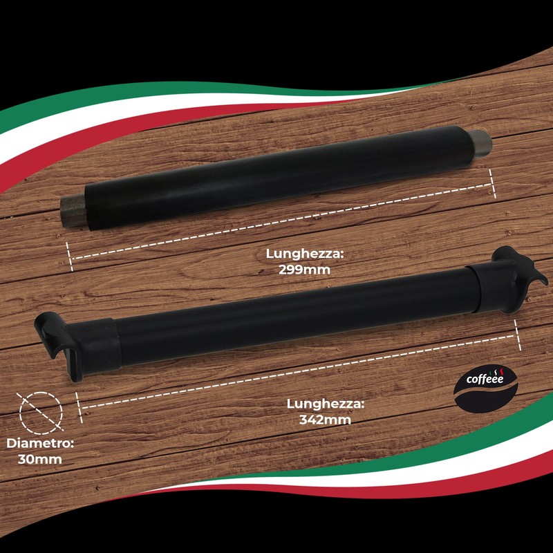 COFFEEE Exclusive Italian Coffee Grounds Rod Diameter 30 mm Total