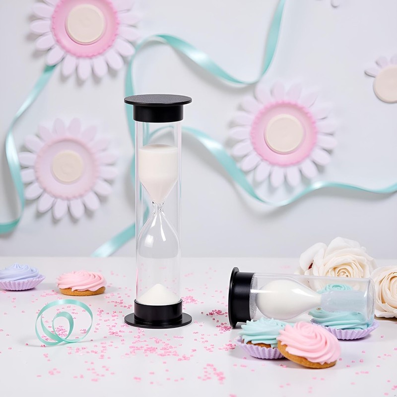 2Pcs New Mini Hourglass Sand Timer - 1 Minute (60