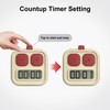 KADAMS Digital Kitchen Timer for Cooking, Countdown & Count-up Productivity,