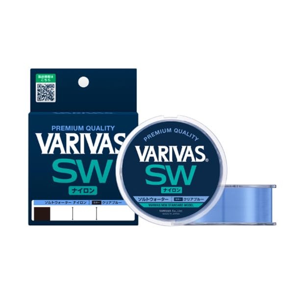 バリバス(VARIVAS) VARIVAS SW(ソルトウォーター) ナイロン 150m クリアブルー 16LB