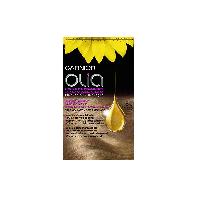 Garnier Olia Coloración Permanente Sin Amoniaco Para Un Olor Agradable