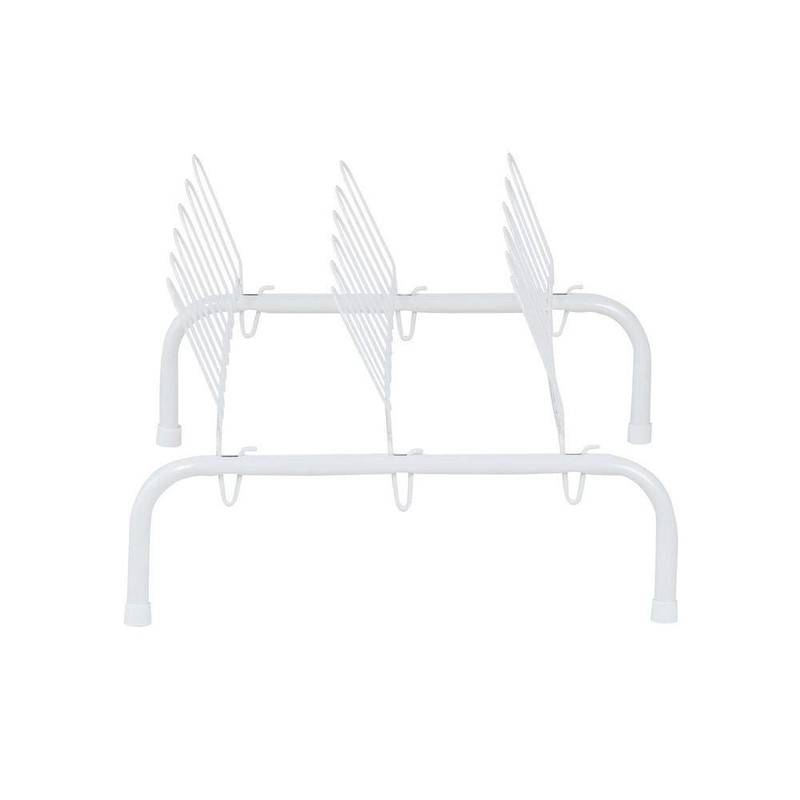 ClosetMaid 1039 Heavy Duty Lightweight 9 Pair Freestanding Wire Shoe