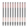 10 Pieces Double Sided Eyebrow Brush Eyebrow Coil Gel Brush