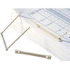 Fast 50 x Beige Plastic Archive Binder for Standard Documents