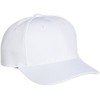 SSK BC066 Men's Round 6 Square Baseball Cap, white (10)
