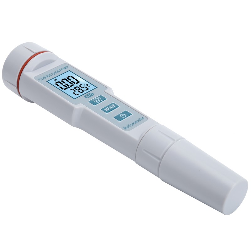 4 in 1 Water Quality Tester Portable PH/EC/TDS Temperature Digital