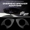 UTV Stereo Can-am Defender Overhead 6.5" Speaker Adaptors - Enhance