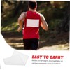 Kisangel 10pcs Reusable Race Bibs for Athletes Blank Bibs for
