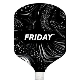 Friday Pickleball Paddle Covers, Stylish and Practical, Fits all Shapes and Sizes, Durable Material with Easy Access Zipper, Accessories for Pickleball Equipment (Blackout)