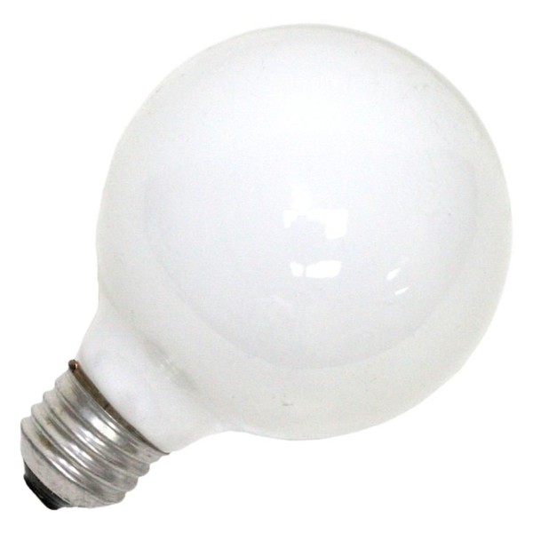 25-Watt Globe Light Bulb with Medium Base