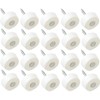 Merriway® BH01151 (20 Pcs) Drive-In Plastic Shelf Supports White -