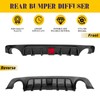 Carbon Fiber Rear Bumper Lip Spoiler Diffuser Splitter for Infiniti