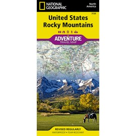 United States, Rocky Mountains Map