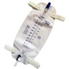 lifevv 4 Pack 1000ml Catheter Leg Bag Urinary Drainage Bag,