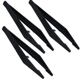 AB Tools 3PK 5" Plastic Feeding Food Tongs Reptiles Spiders Snakes Feeding Tweezers